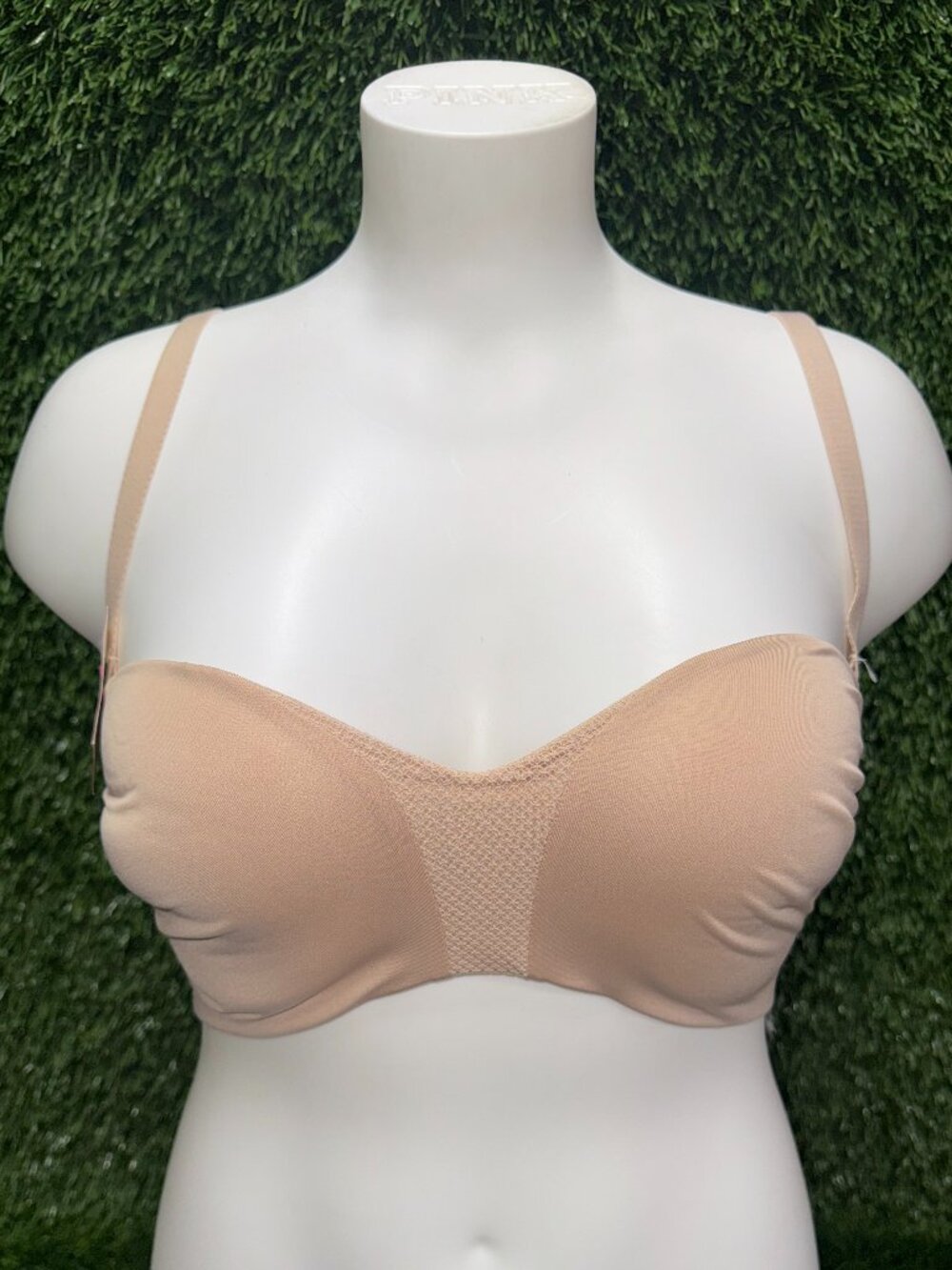 MAIDENFORM STRAPLESS WIRELESS BRA SZ 34D